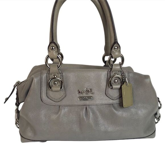 Coach Sabrina Madison Satchel Gray - Picture 2 of 11